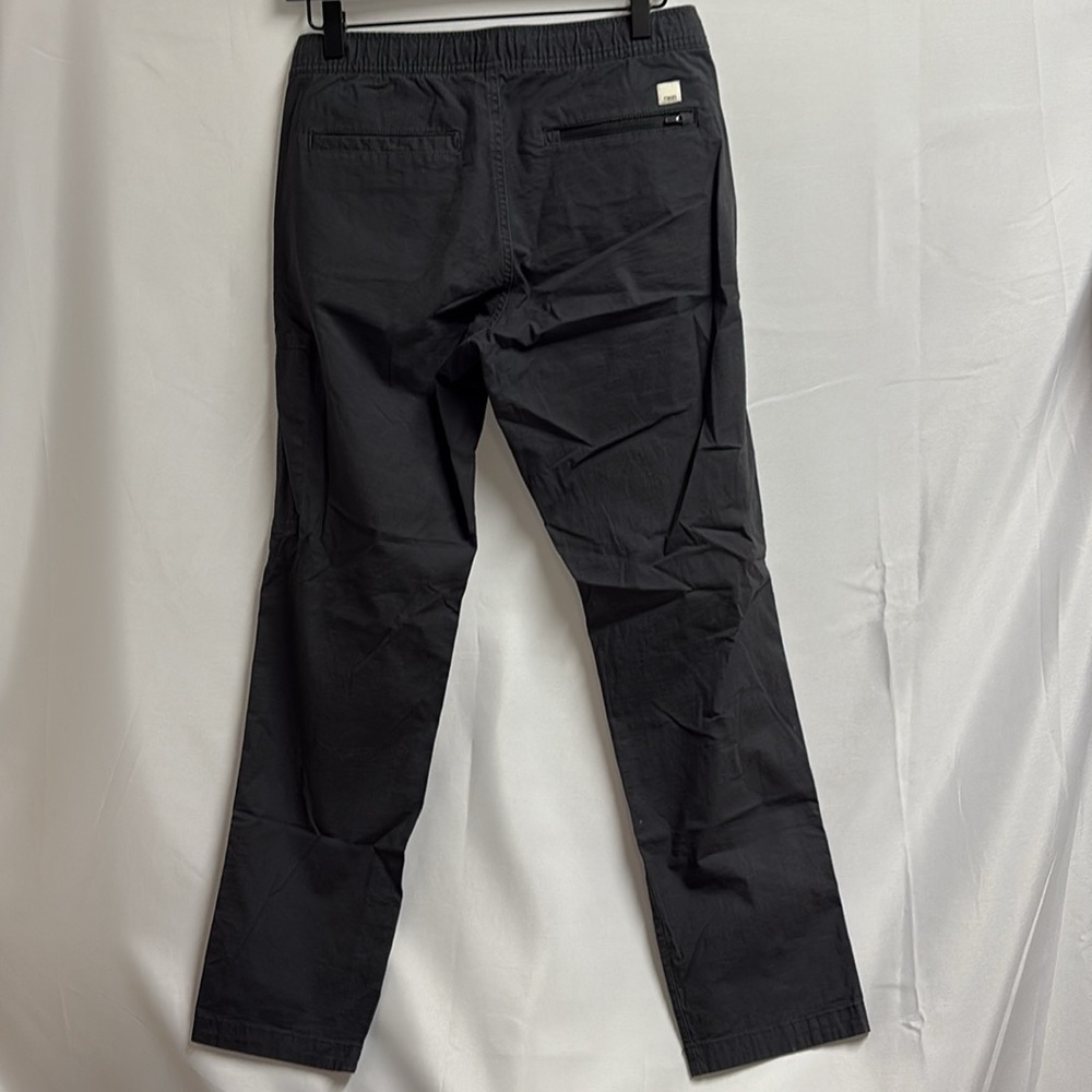 Vuori Ripstop Ankle Pant Charcoal Gary Size Small Large View 3